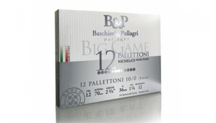 Baschieri & Pellagri Big Game Pallettoni 12P - (10/0, 8mm) 12/70