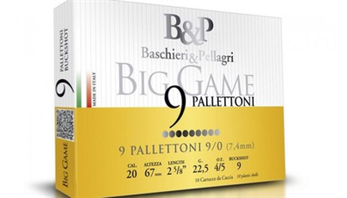 Baschieri & Pellagri Big Game Pallettoni 9P - (9/0, 7,4mm) 20/67