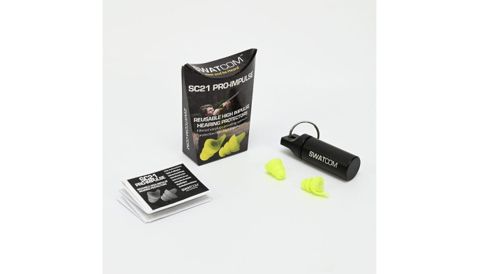 SWATCOM SC21 Pro Impulse-Yellow - Univerzální ochrana uší